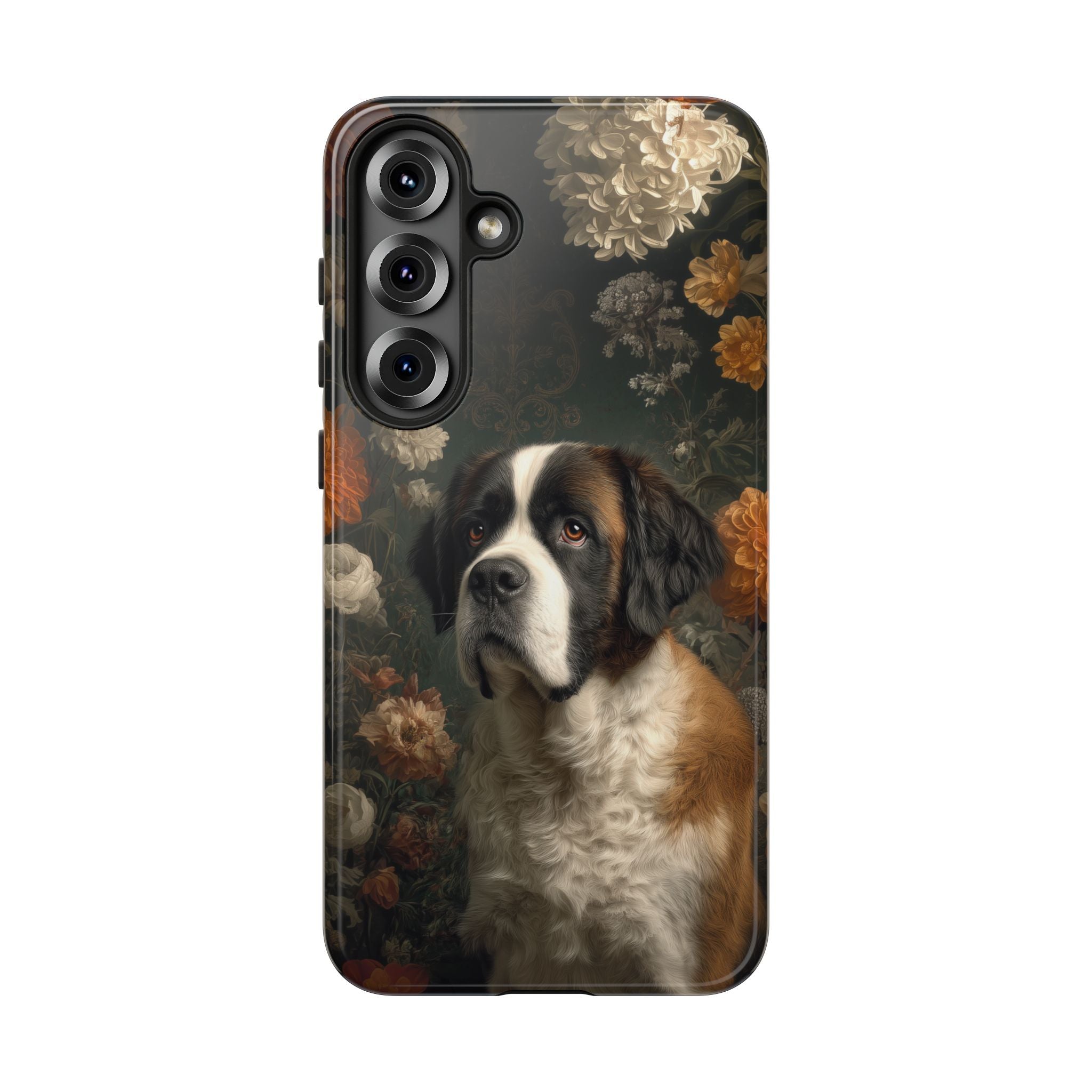 Botanical Saint Bernard Phone Case
