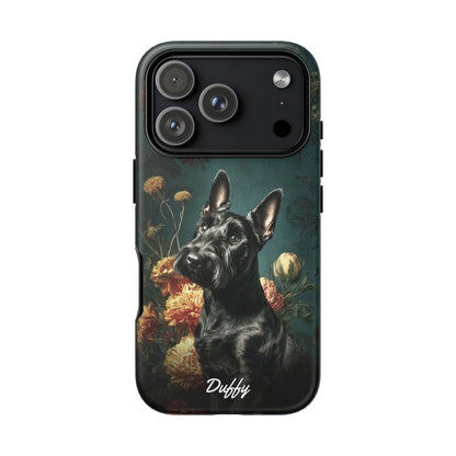 Botanical Scottish Terrier Phone Case