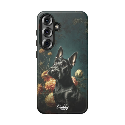 Botanical Scottish Terrier Phone Case