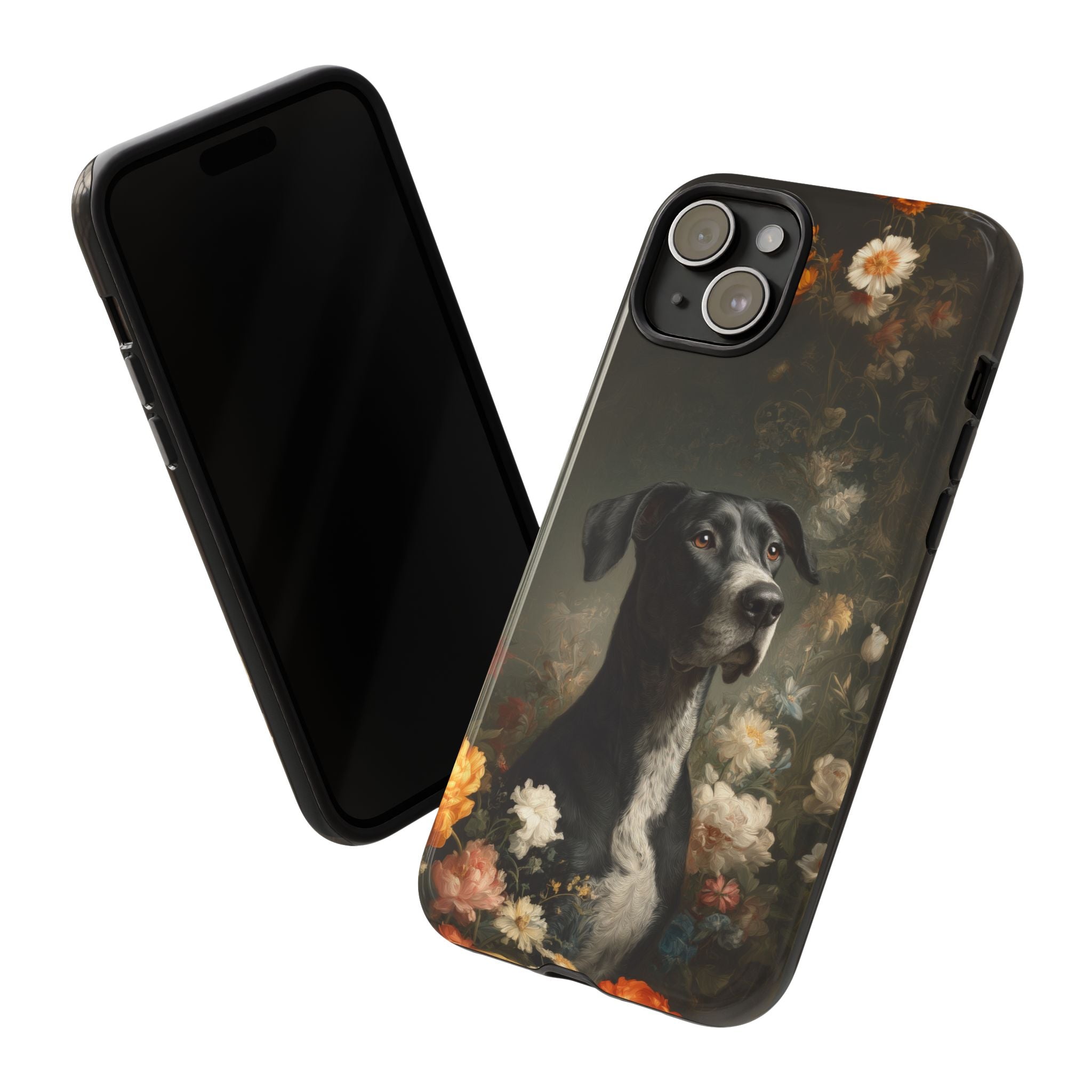 Botanical Great Dane Phone Case