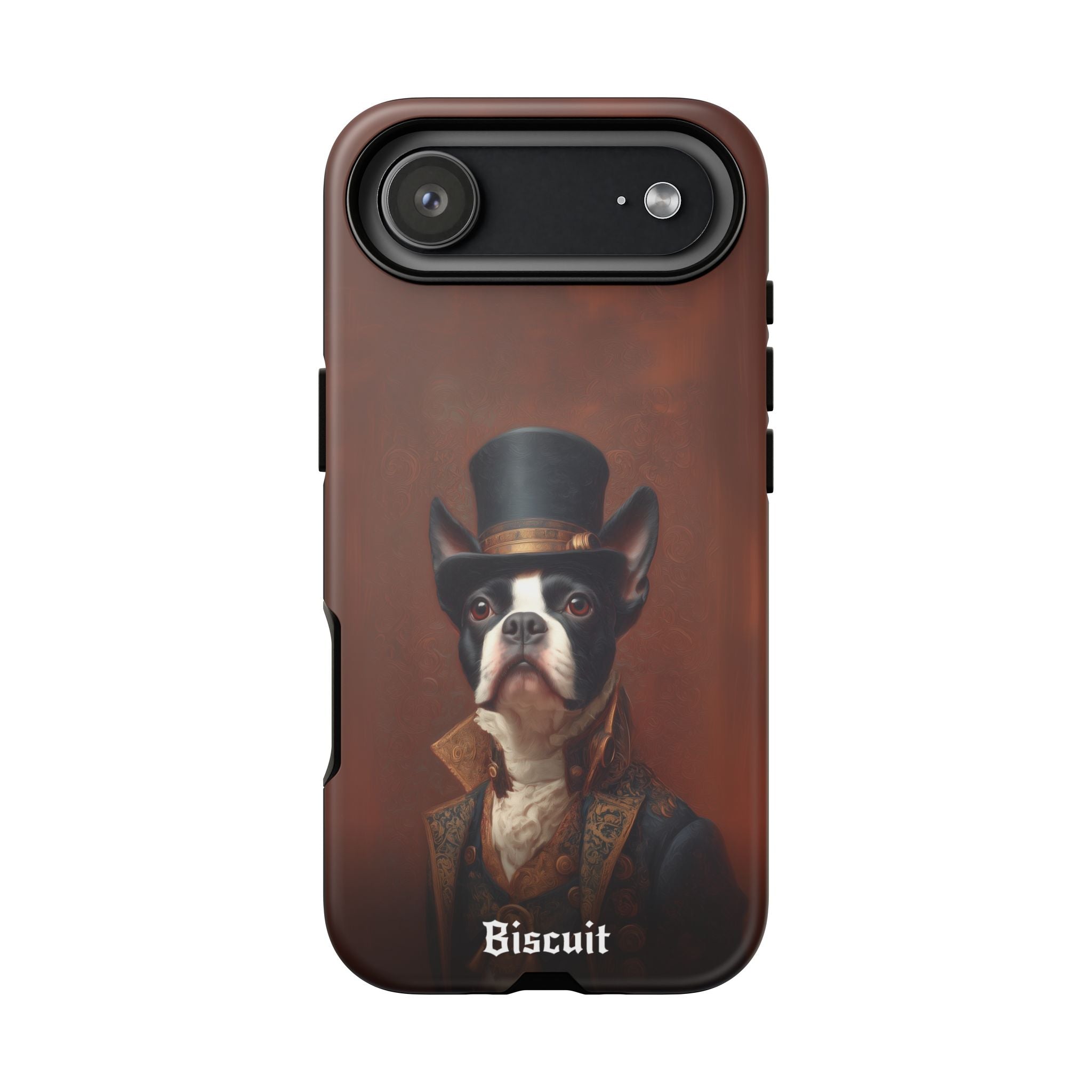Steampunk Boston Terrier Phone Case