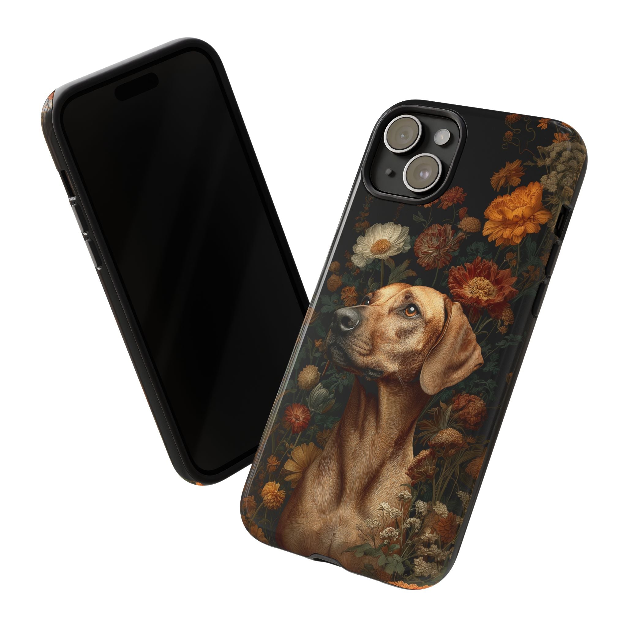 Botanical Rhodesian Ridgeback Phone Case