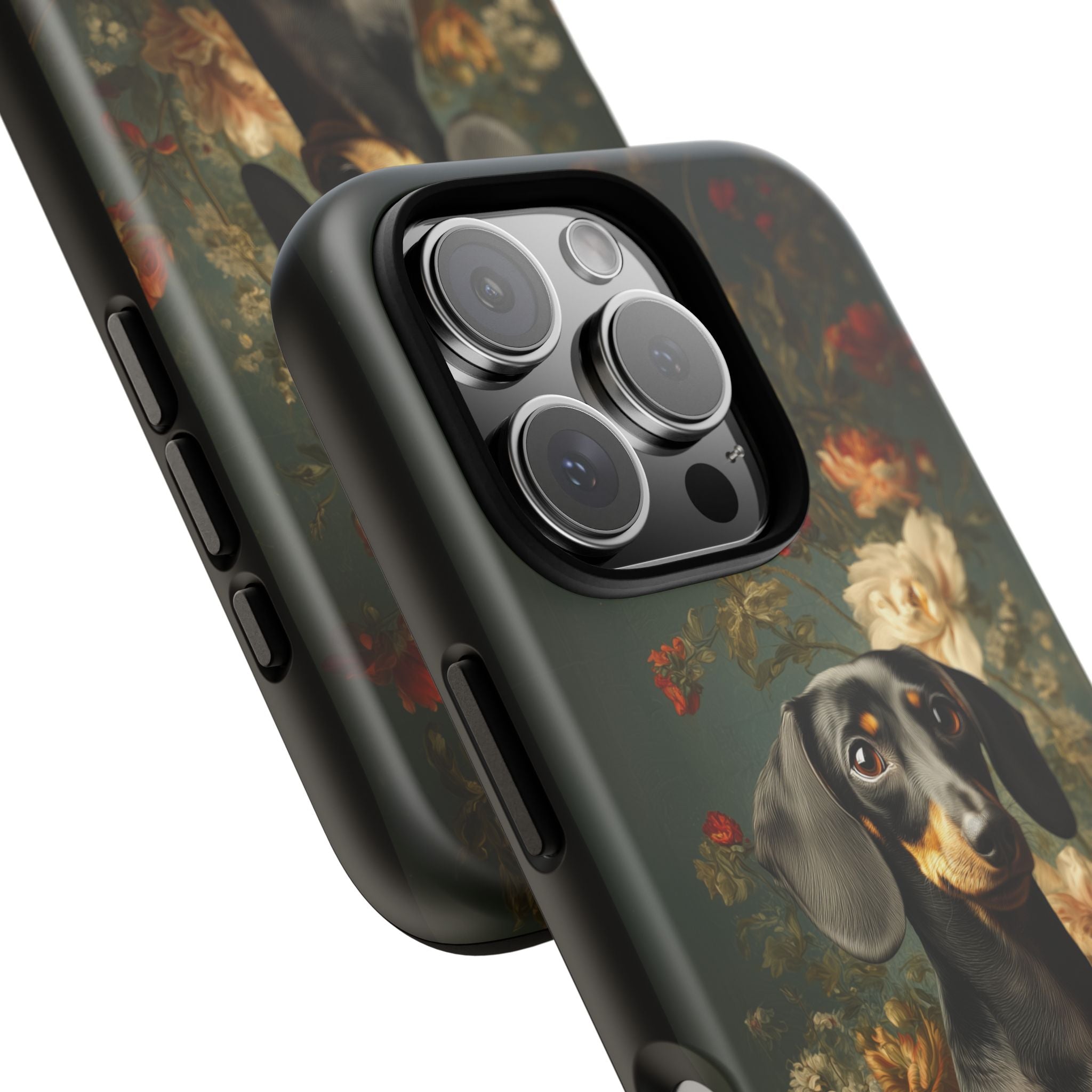 Botanical Dachshund Phone Case