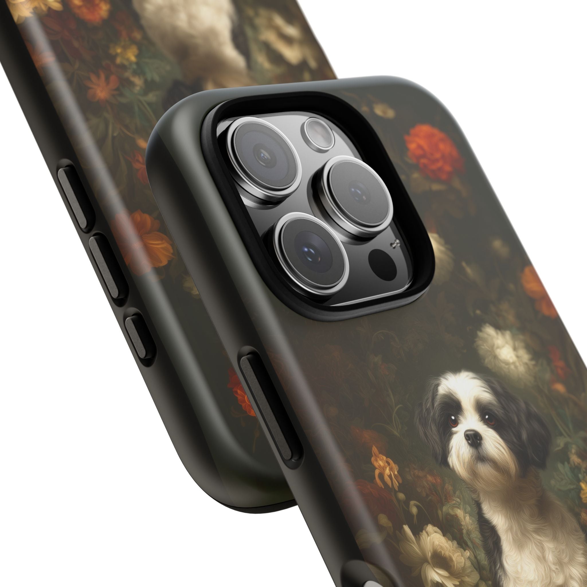 Botanical Shih Tzu Phone Case