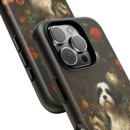 Botanical Shih Tzu Phone Case