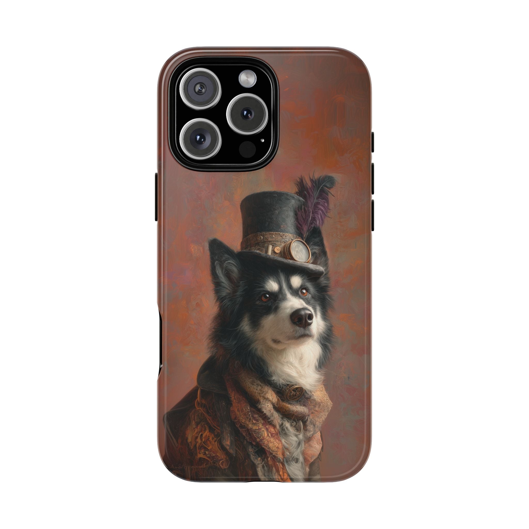 Steampunk Alaskan Malamute Phone Case