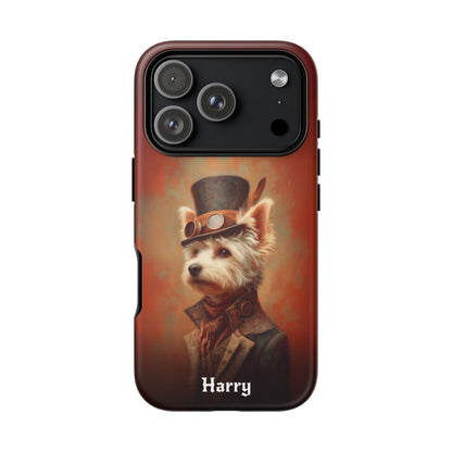 Steampunk Yorkshire Terrier Phone Case