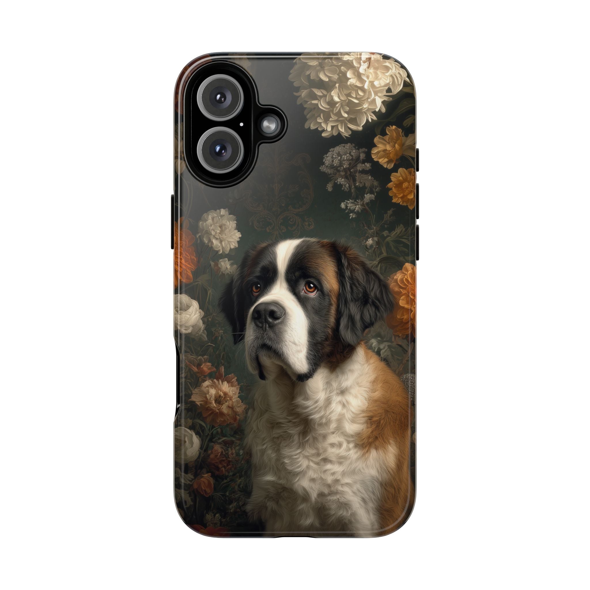 Botanical Saint Bernard Phone Case