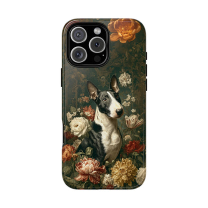Botanical Bull Terrier Phone Case