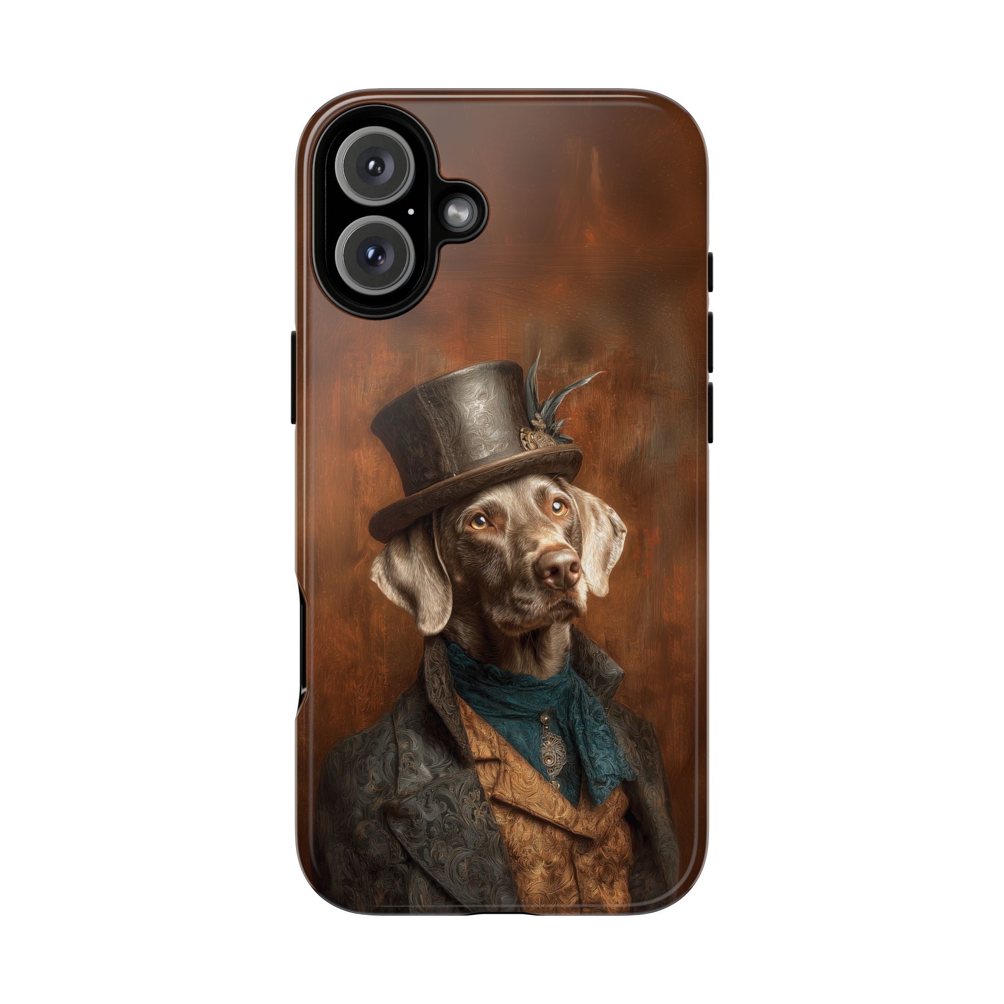 Steampunk Weimaraner Phone Case