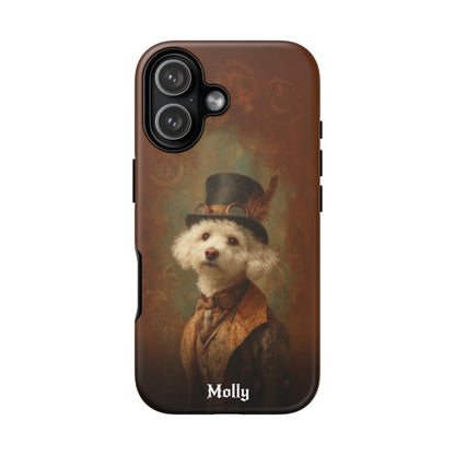 Steampunk Bichon Frise Phone Case
