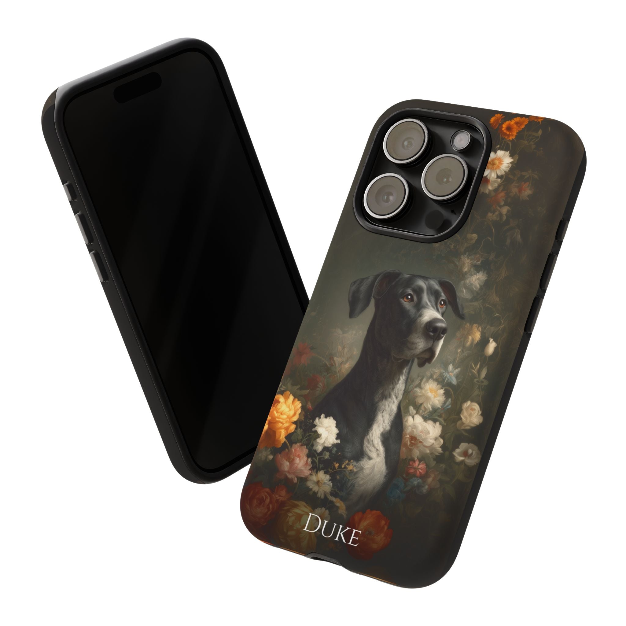 Botanical Great Dane Phone Case