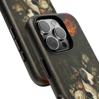 Botanical Bull Terrier Phone Case