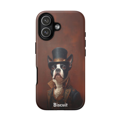 Steampunk Boston Terrier Phone Case