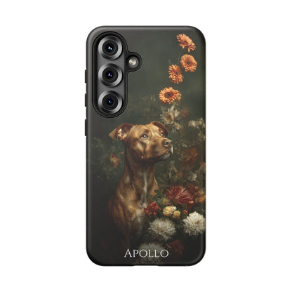 Botanical Staffordshire Bull Terrier Phone Case