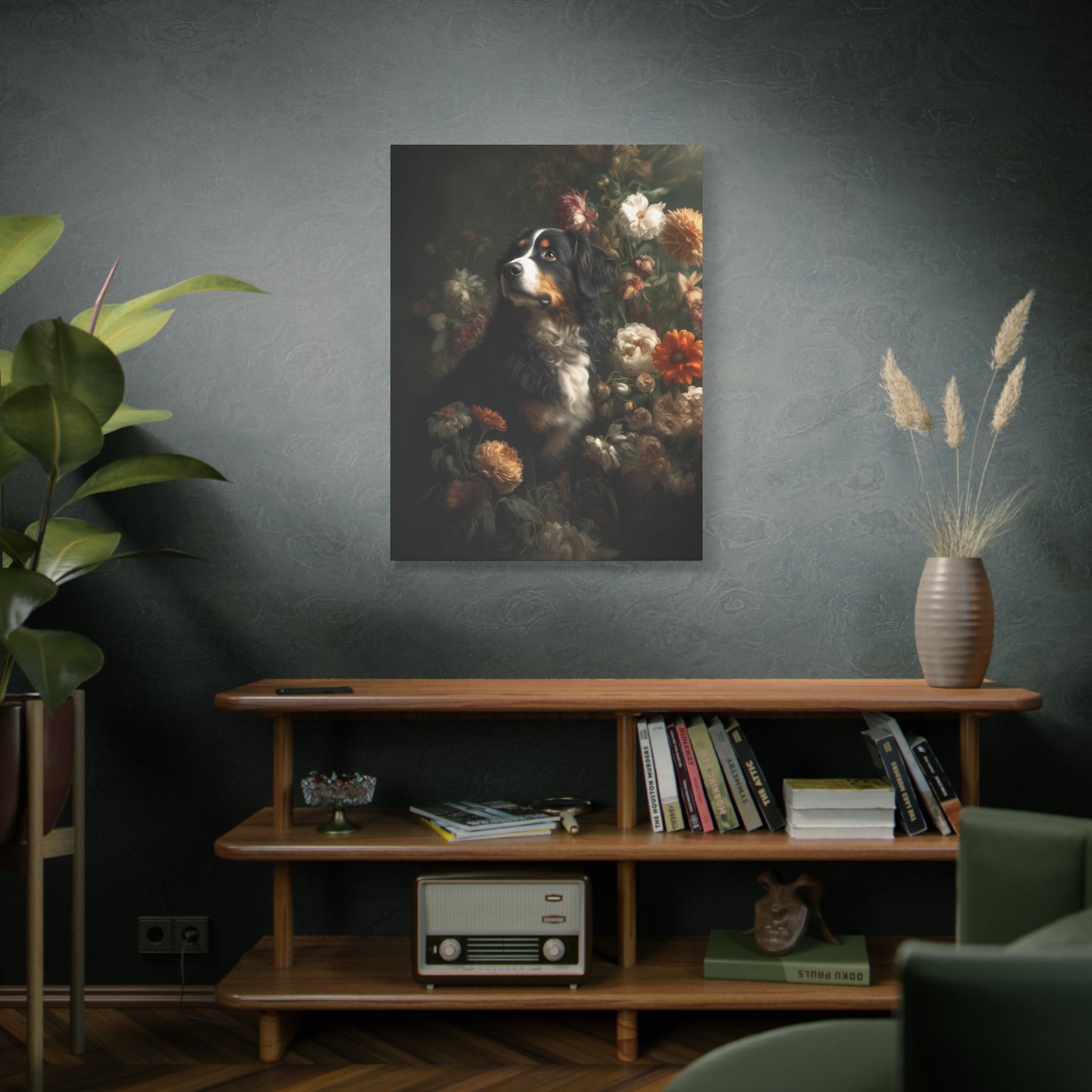 Botanical Bernese Canvas Art