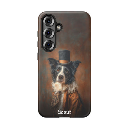 Steampunk Border Collie Phone Case