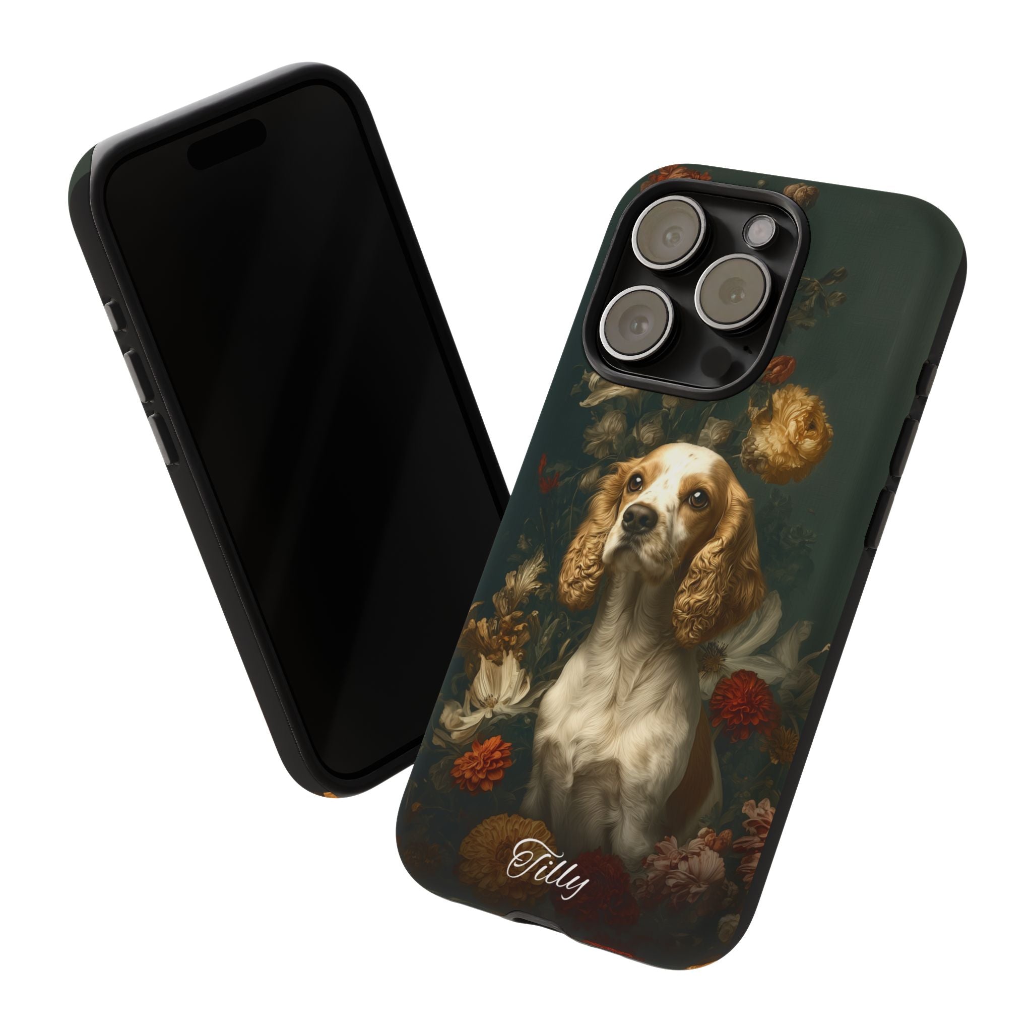Botanical Cocker Spaniel Phone Case