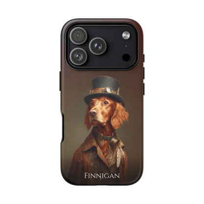Steampunk Irish Setter Phone Case
