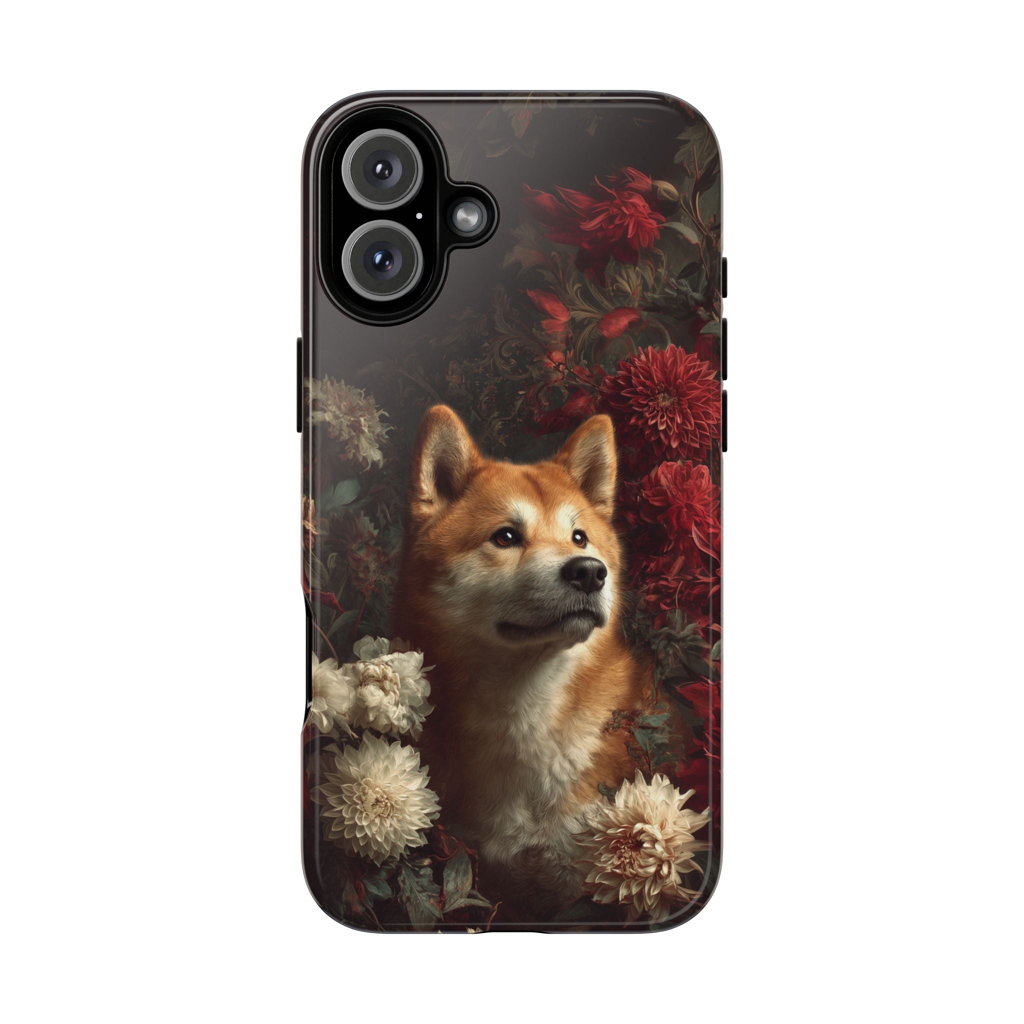 Botanical Akita Phone Case