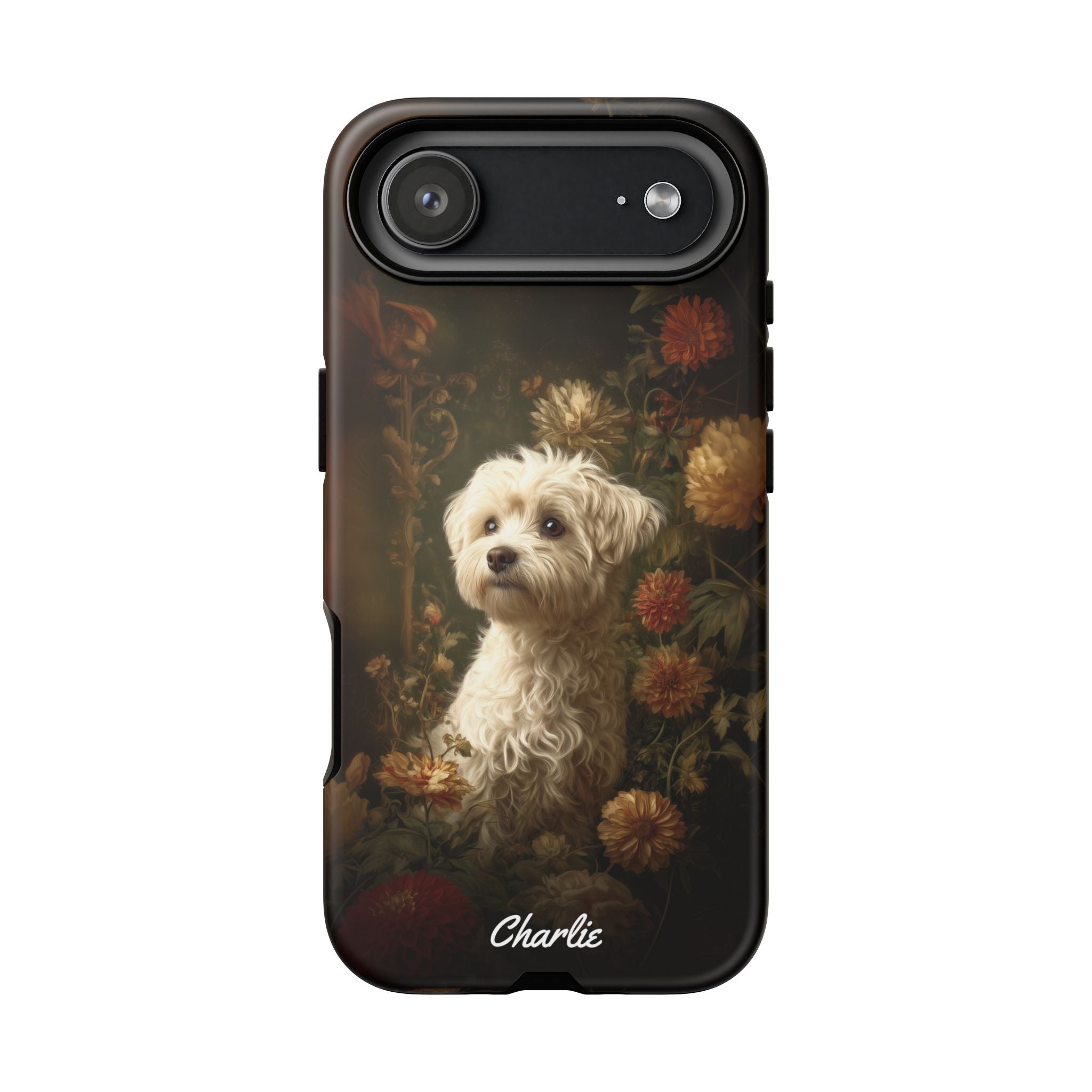 Botanical Maltese Phone Case