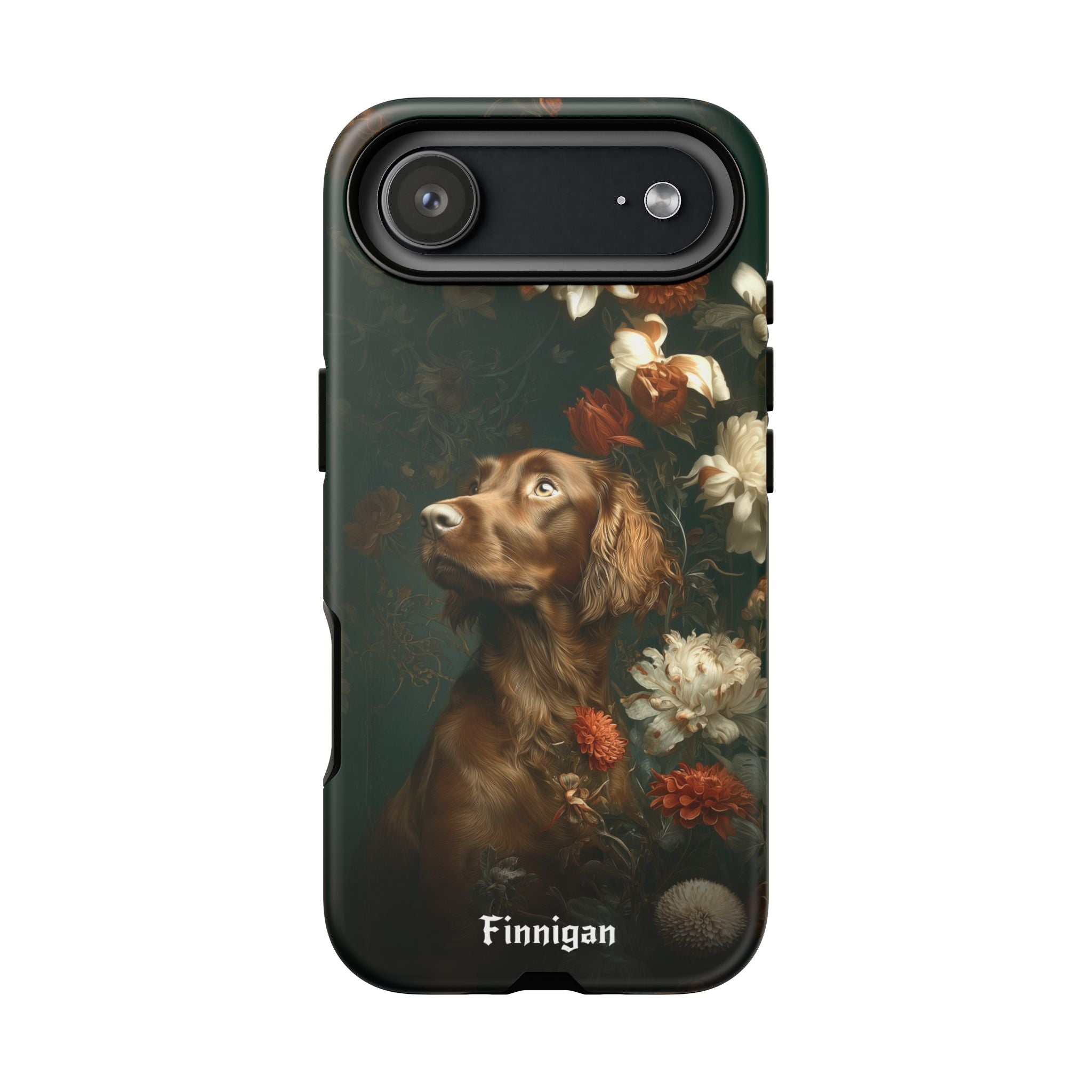 Botanical Irish Setter Phone Case
