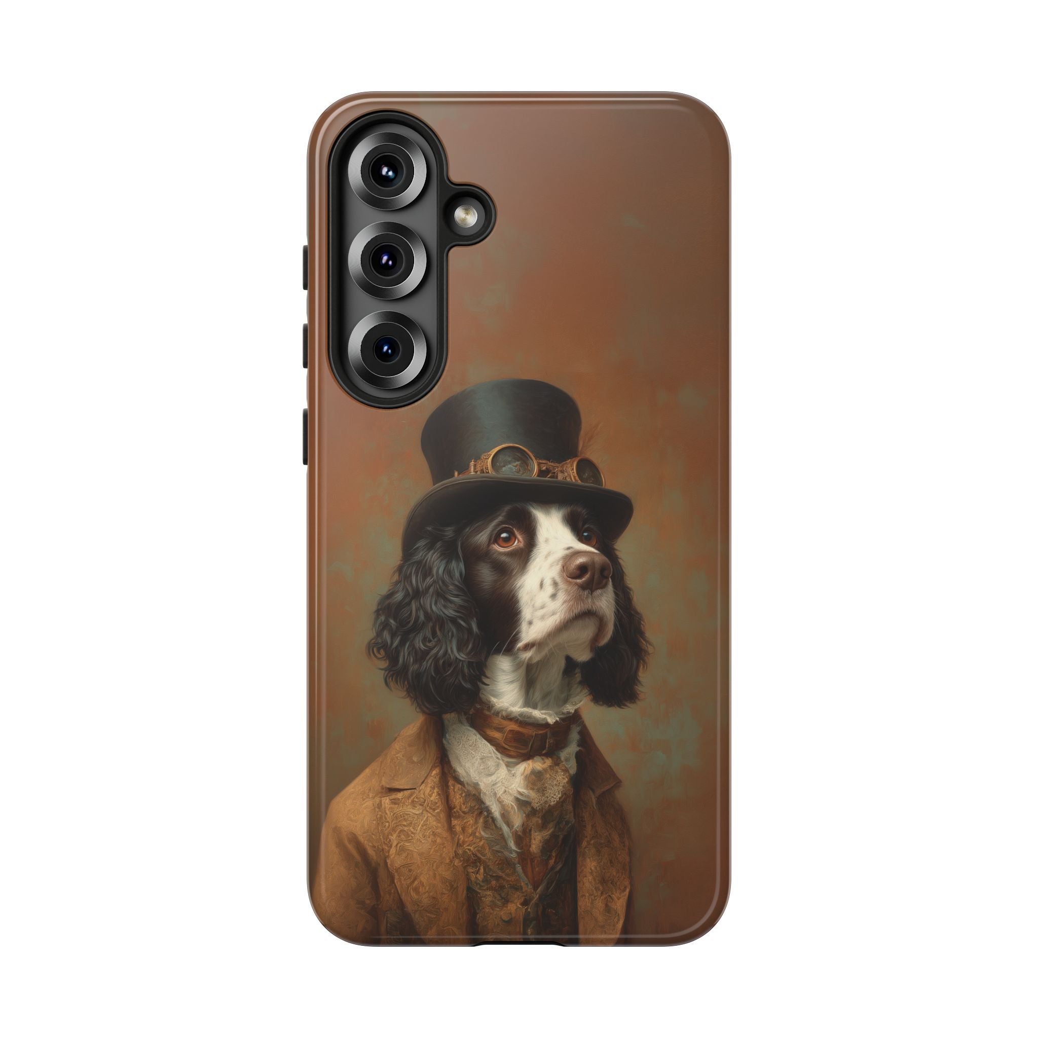 Steampunk English Springer Spaniel Phone Case