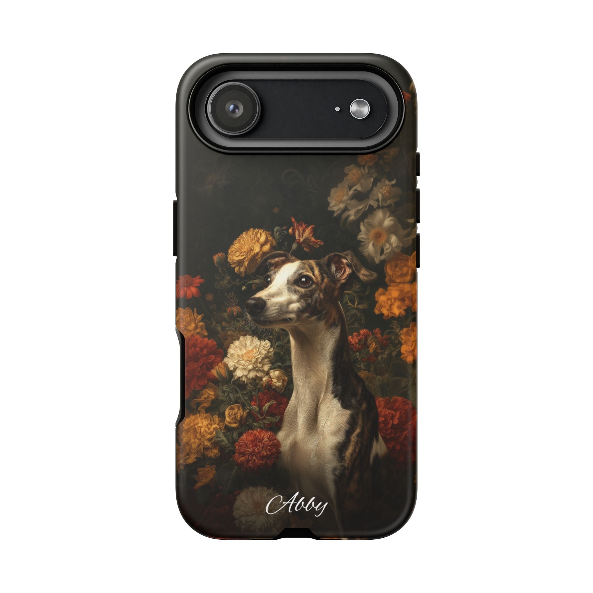 Botanical Whippet Phone Case
