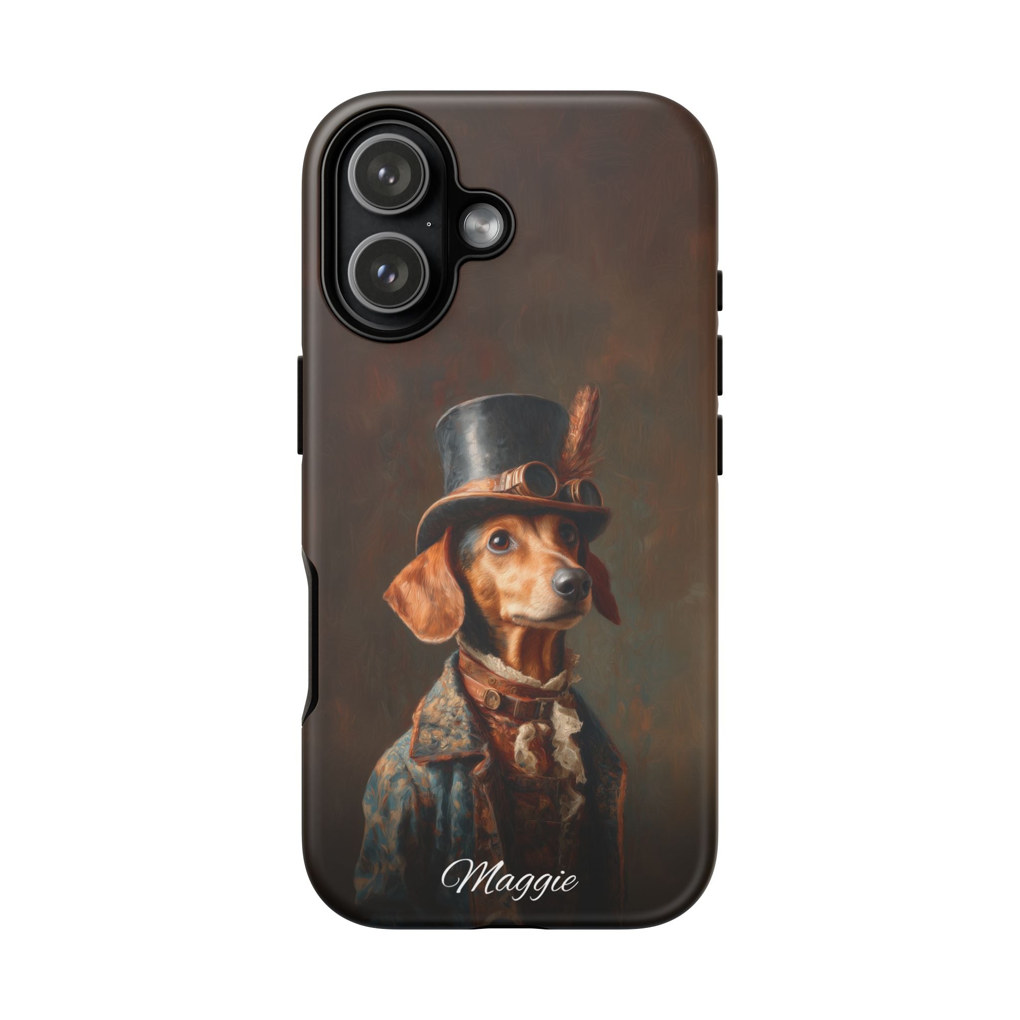 Steampunk Dachshund Phone Case