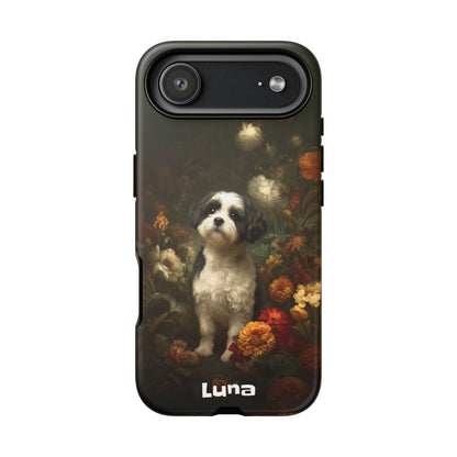 Botanical Shih Tzu Phone Case