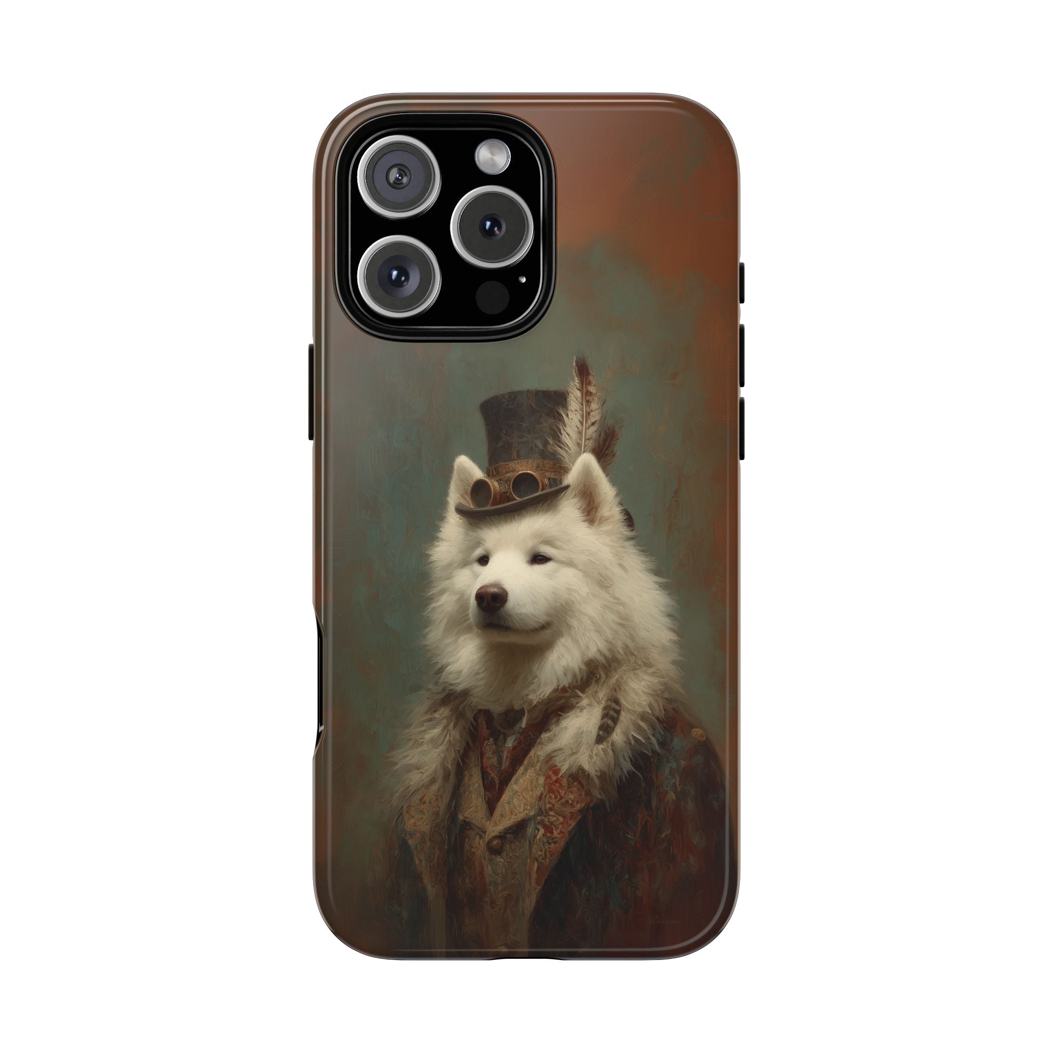 Steampunk Samoyed Phone Case