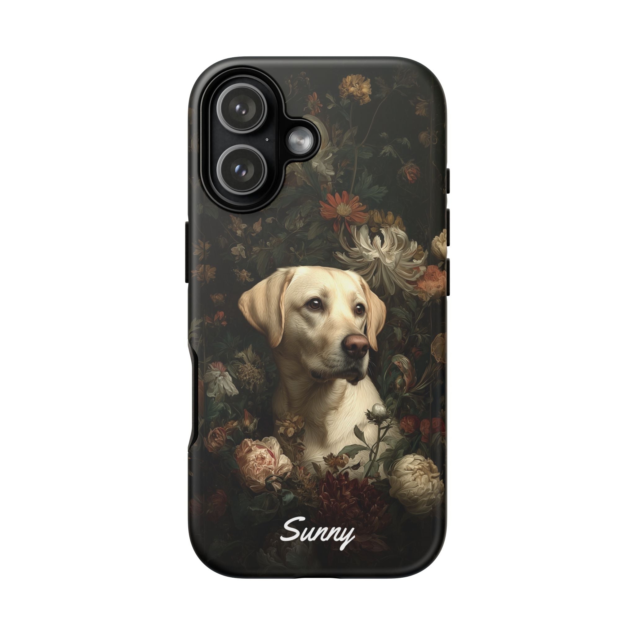 Botanical Labrador Retriever Phone Case
