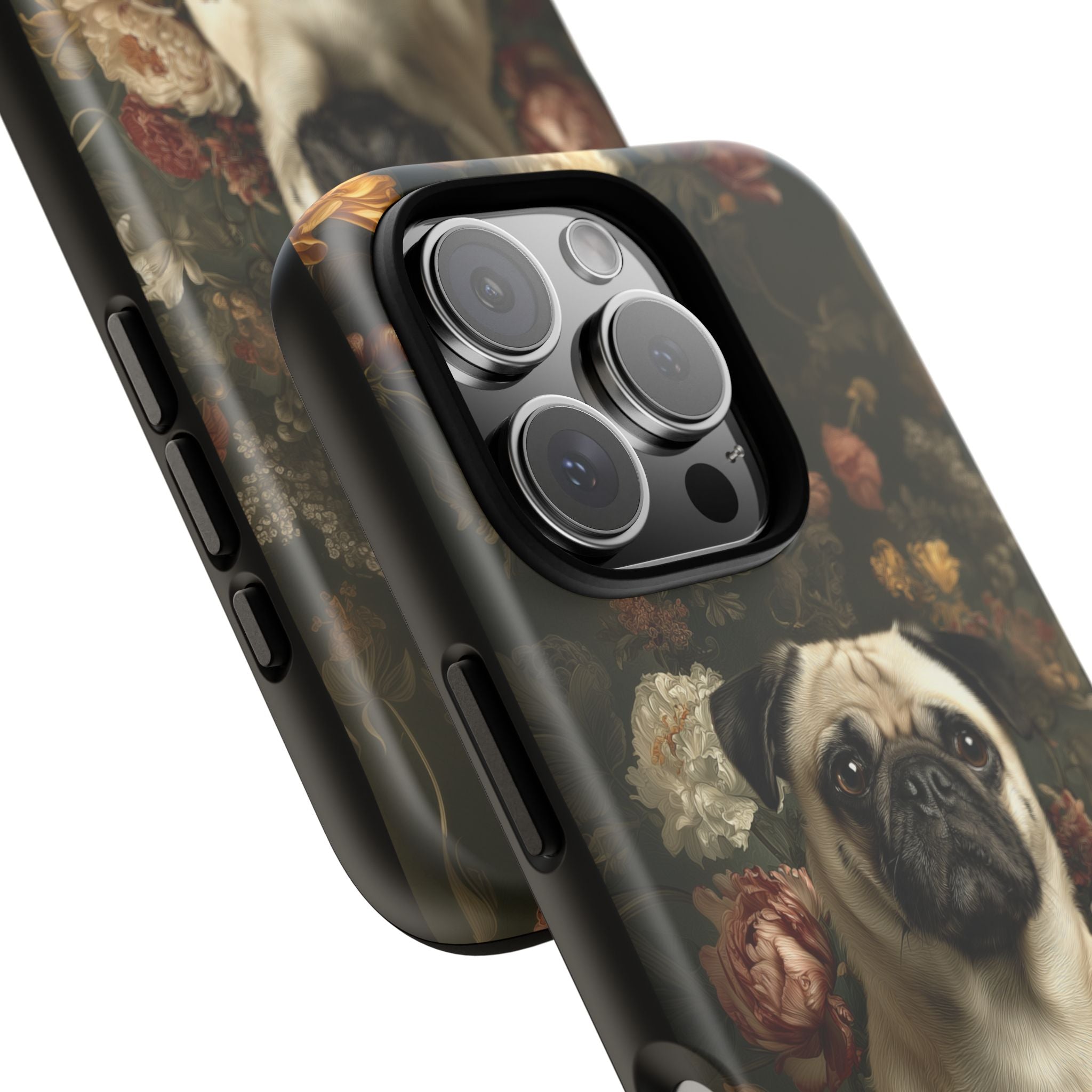Botanical Pug Phone Case