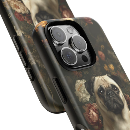 Botanical Pug Phone Case