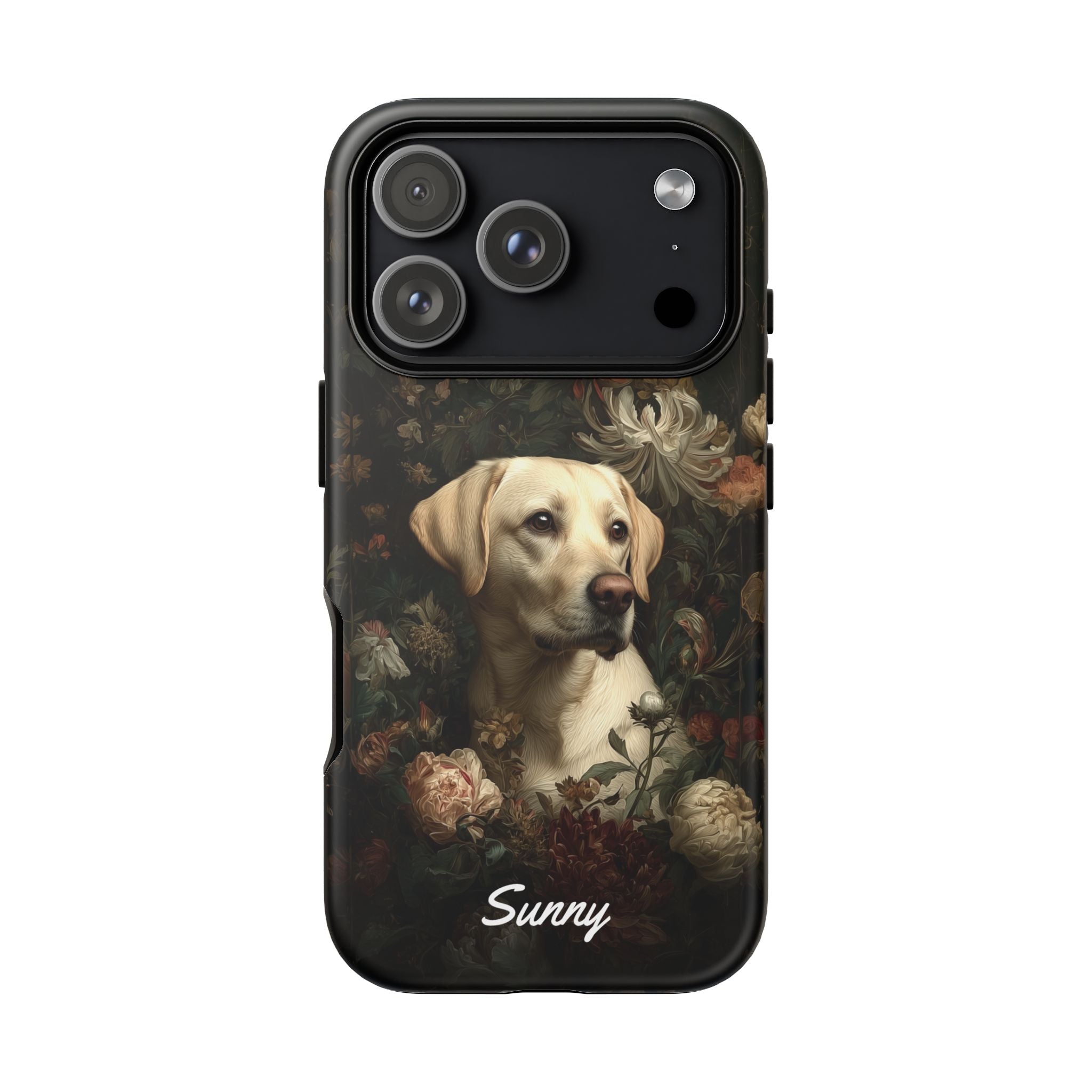 Botanical Labrador Retriever Phone Case