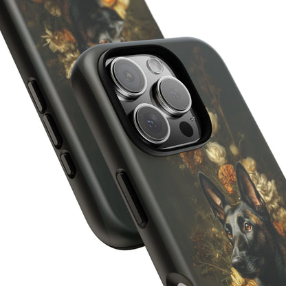 Botanical Belgian Malinois Phone Case