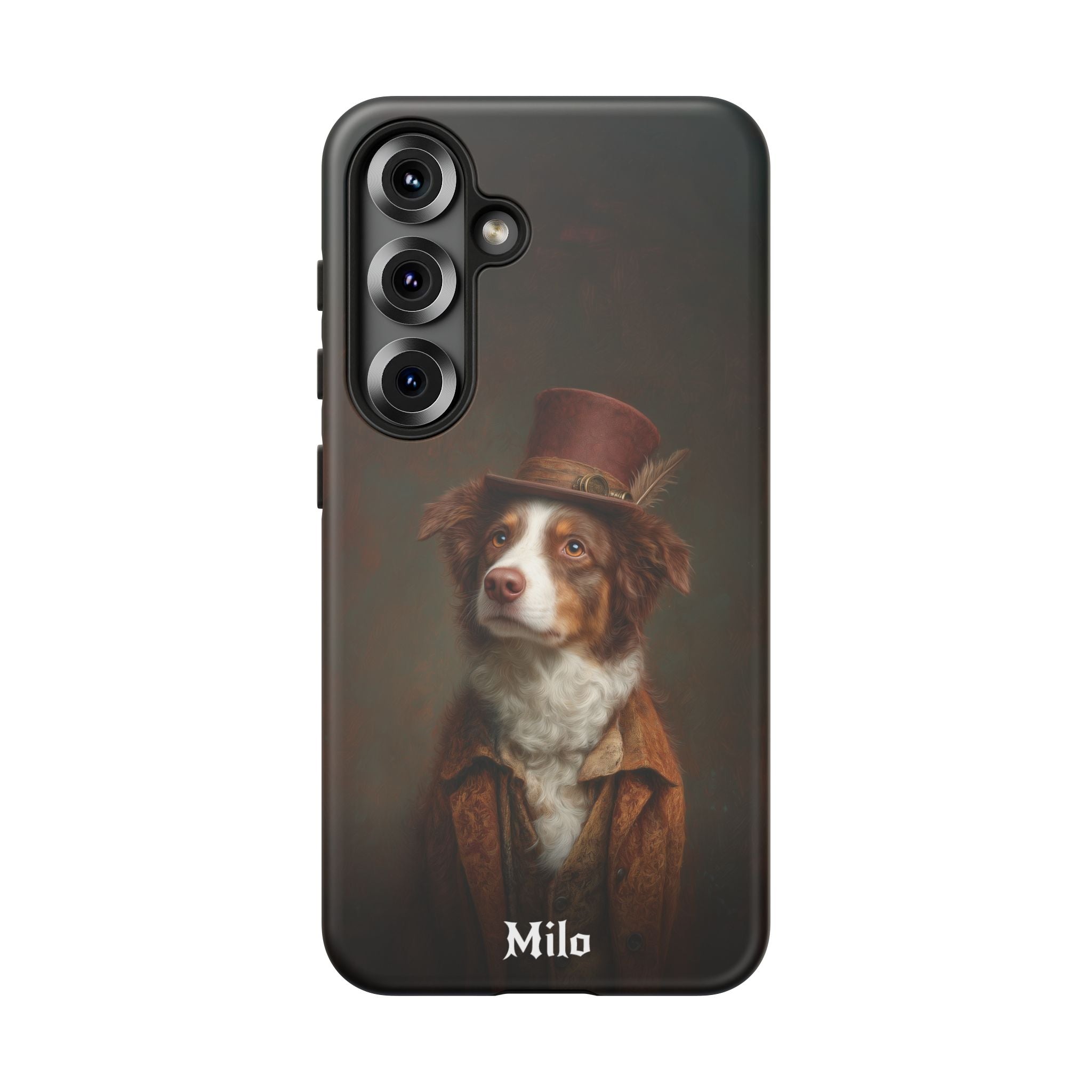 Steampunk Australian Shepherd Phone Case