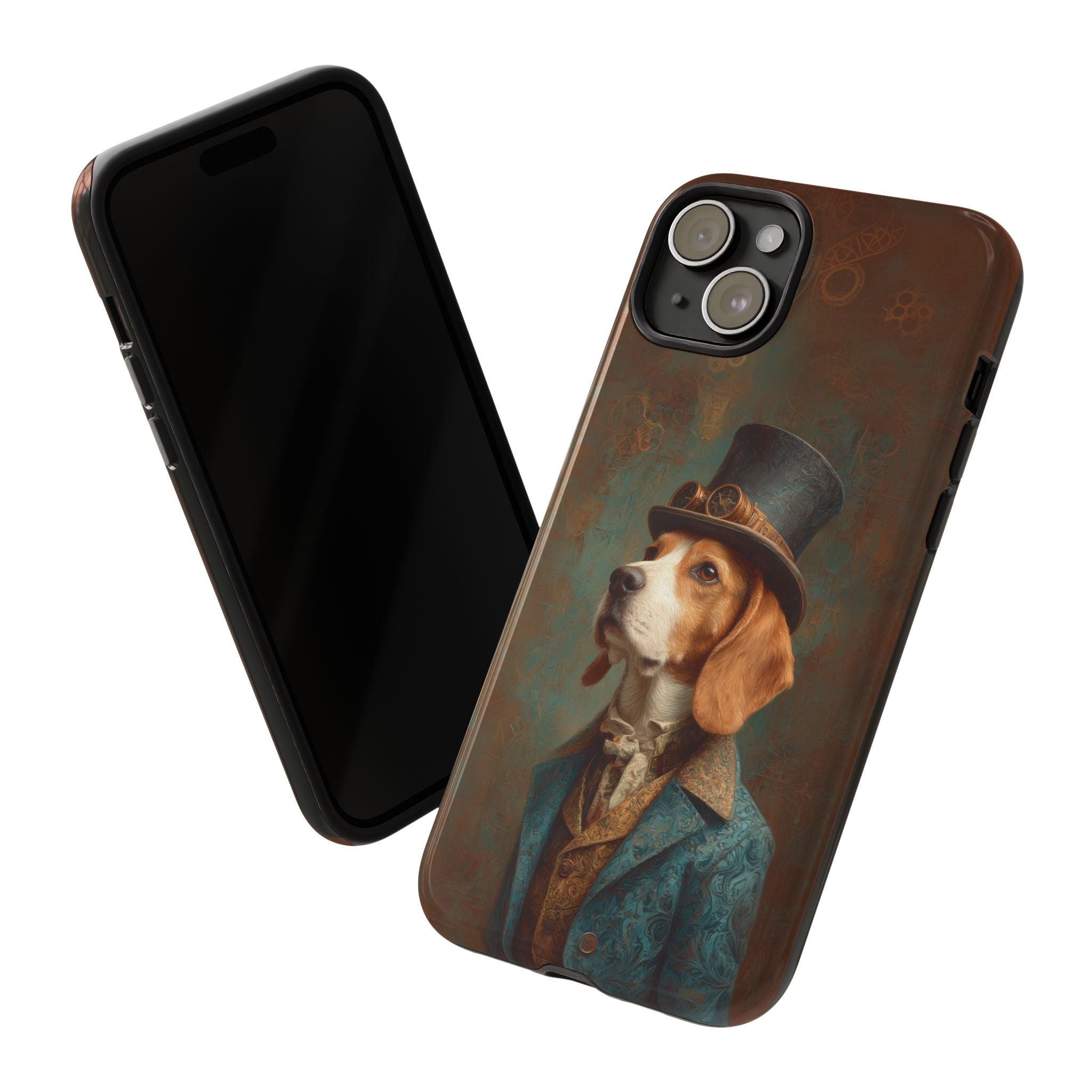 Steampunk Beagle Phone Case