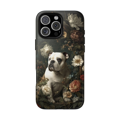Botanical Bulldog Phone Case