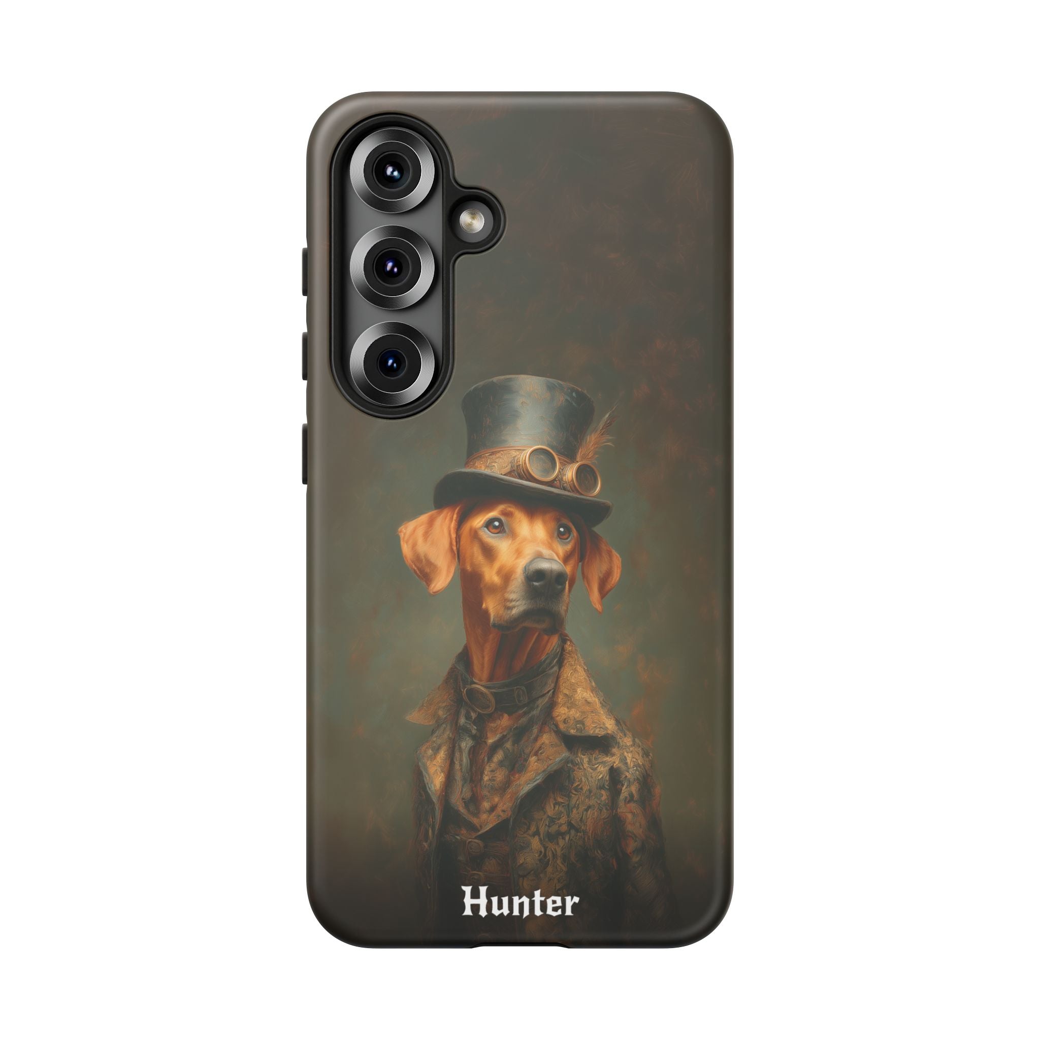 Steampunk Rhodesian Ridgeback Phone Case