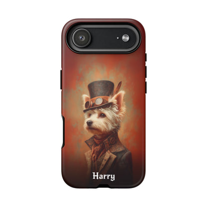 Steampunk Yorkshire Terrier Phone Case