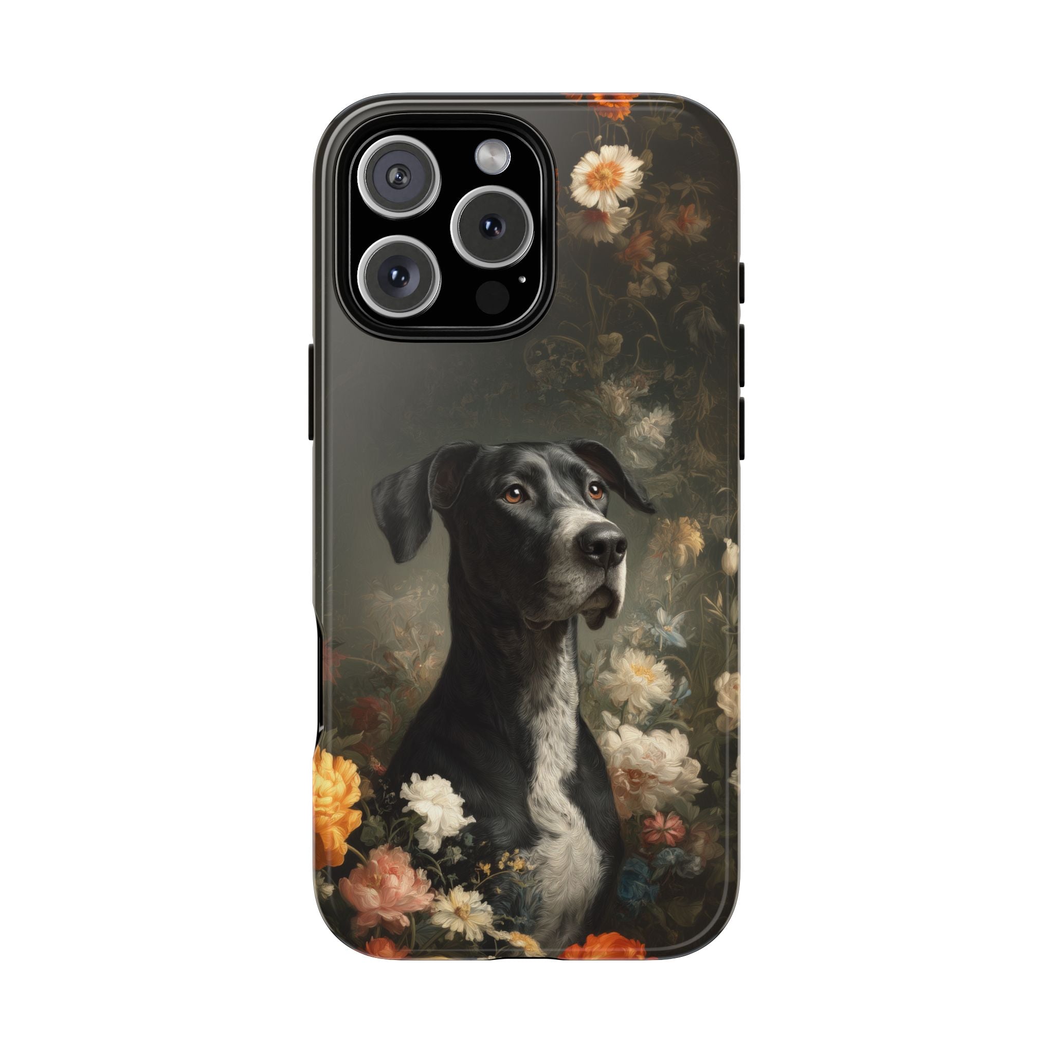 Botanical Great Dane Phone Case