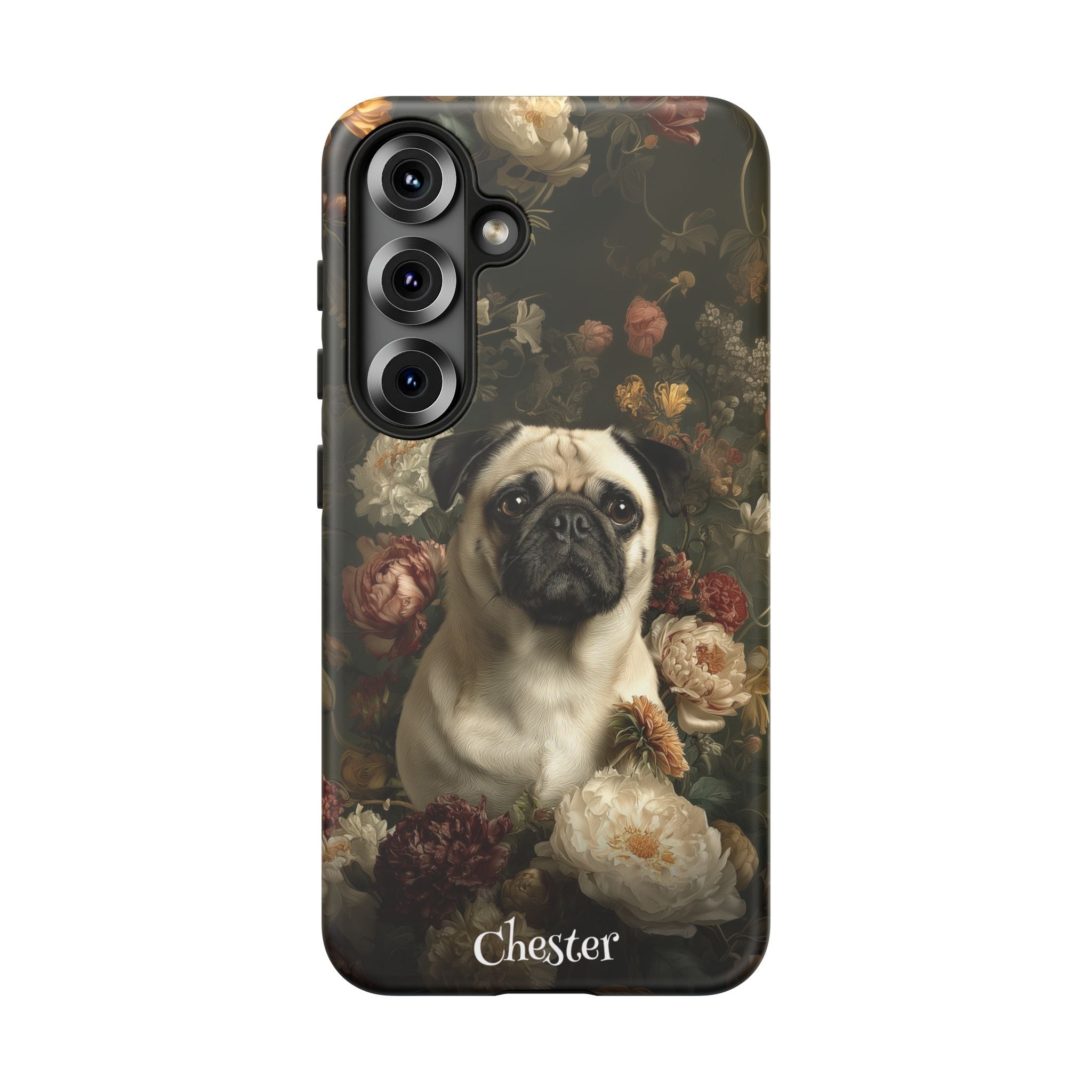 Botanical Pug Phone Case