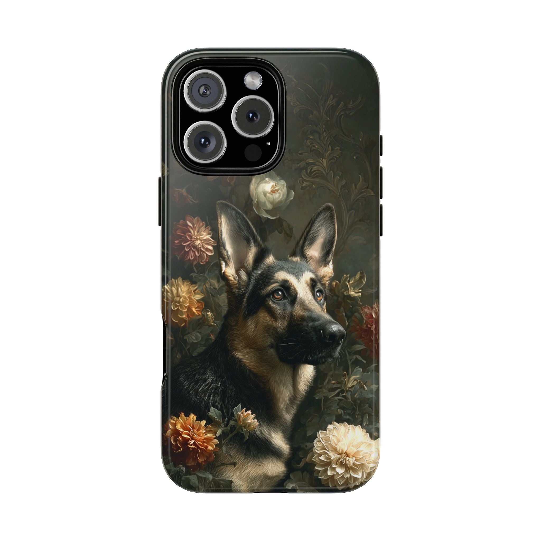 Botanical German Shepherd Phone Case