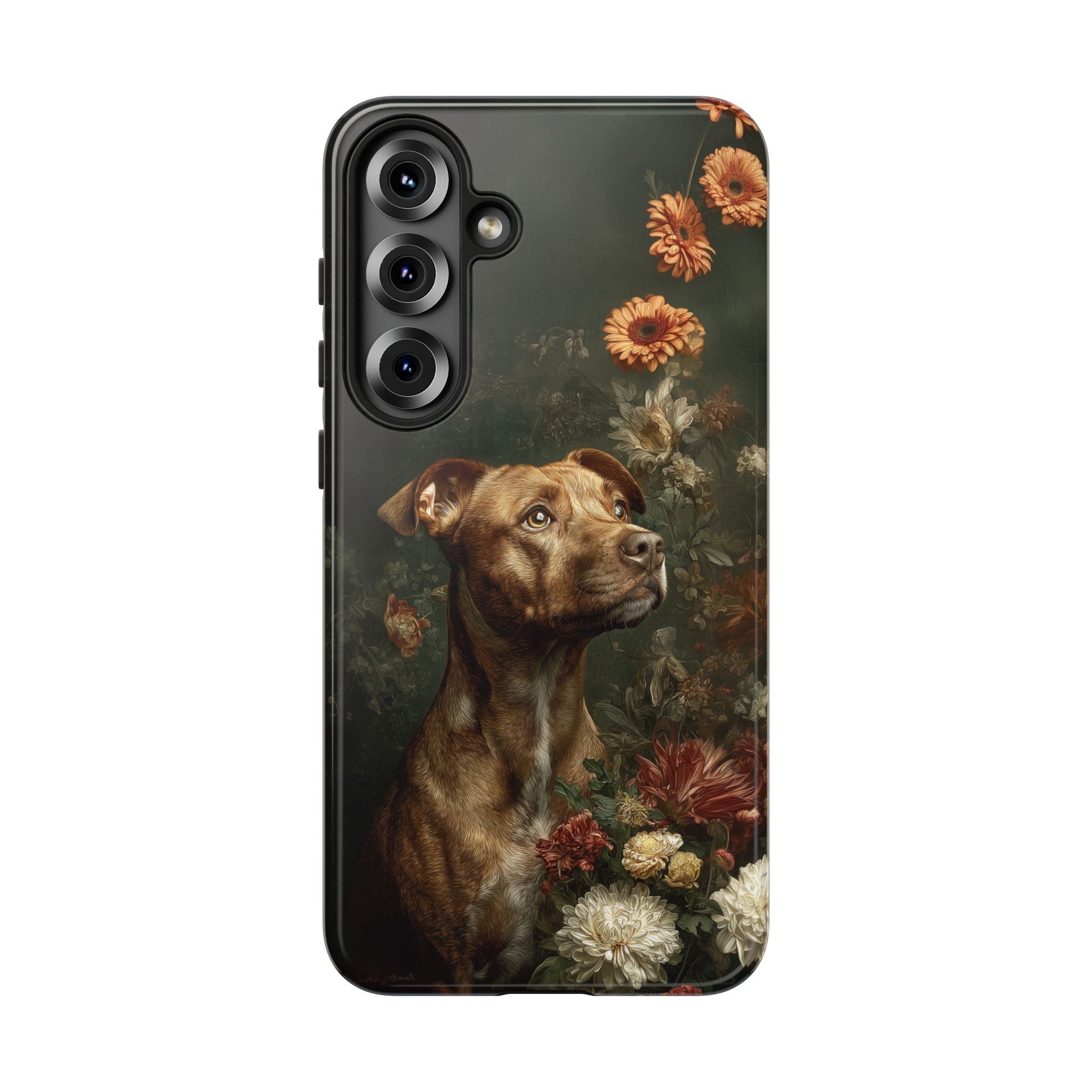 Botanical Staffordshire Bull Terrier Phone Case