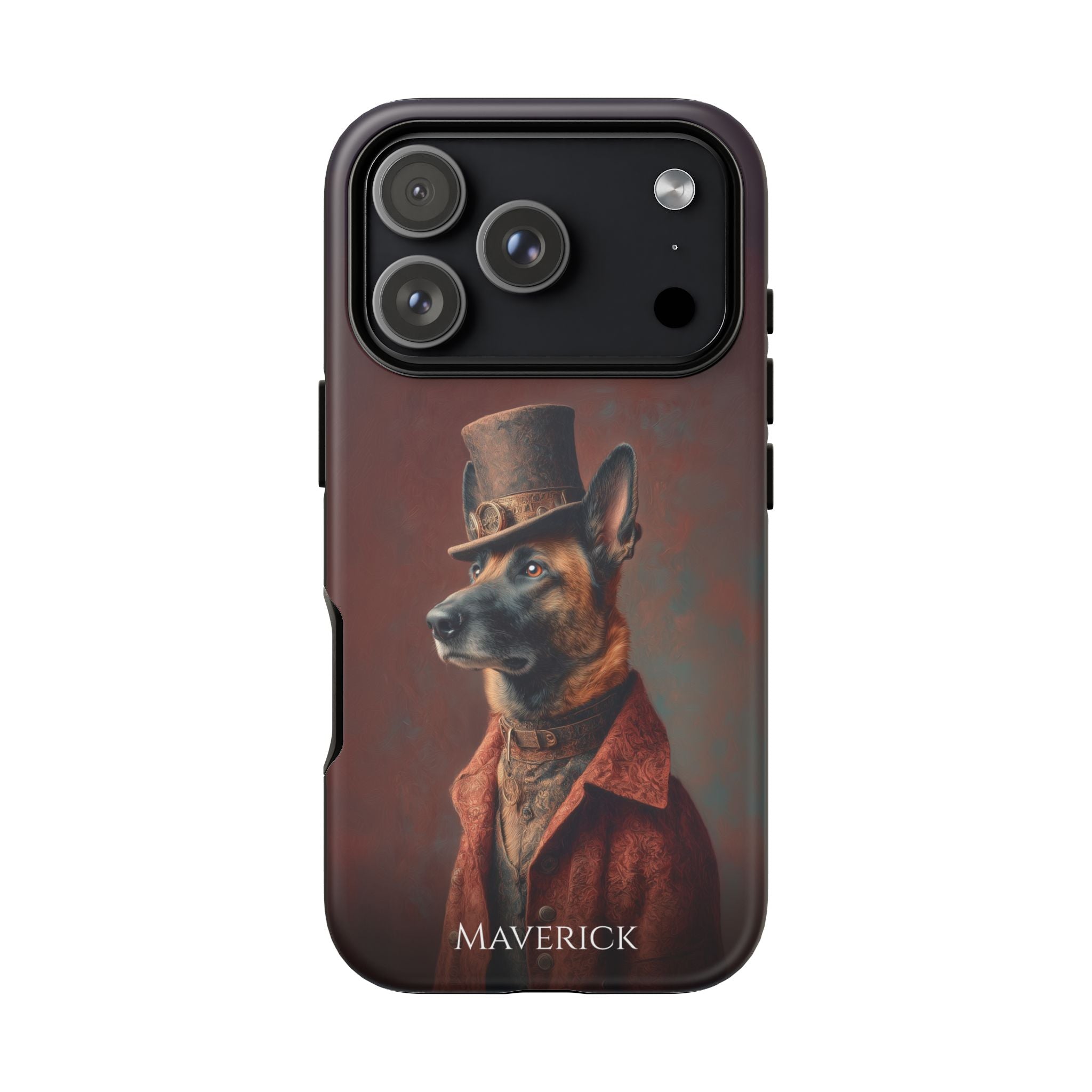 Steampunk Belgian Malinois Phone Case