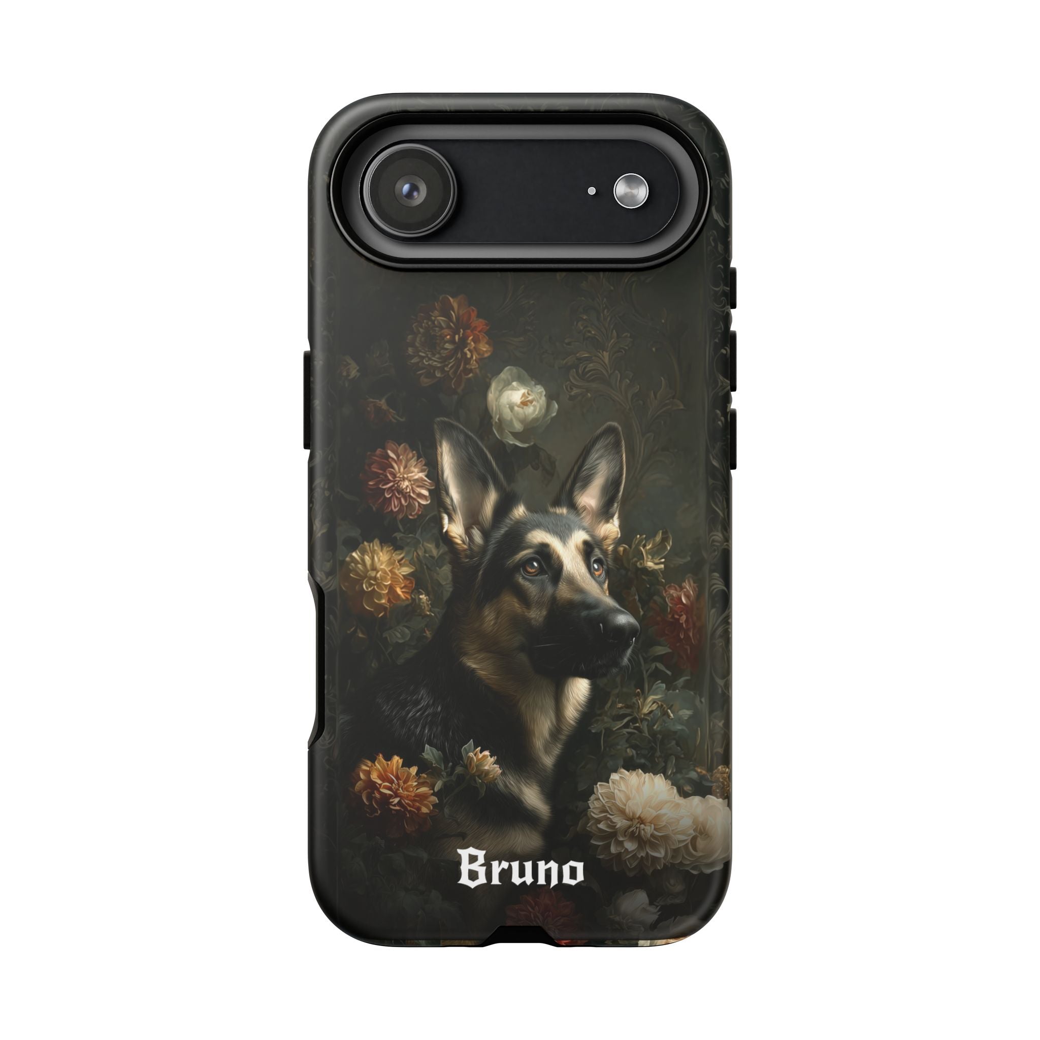 Botanical German Shepherd Phone Case