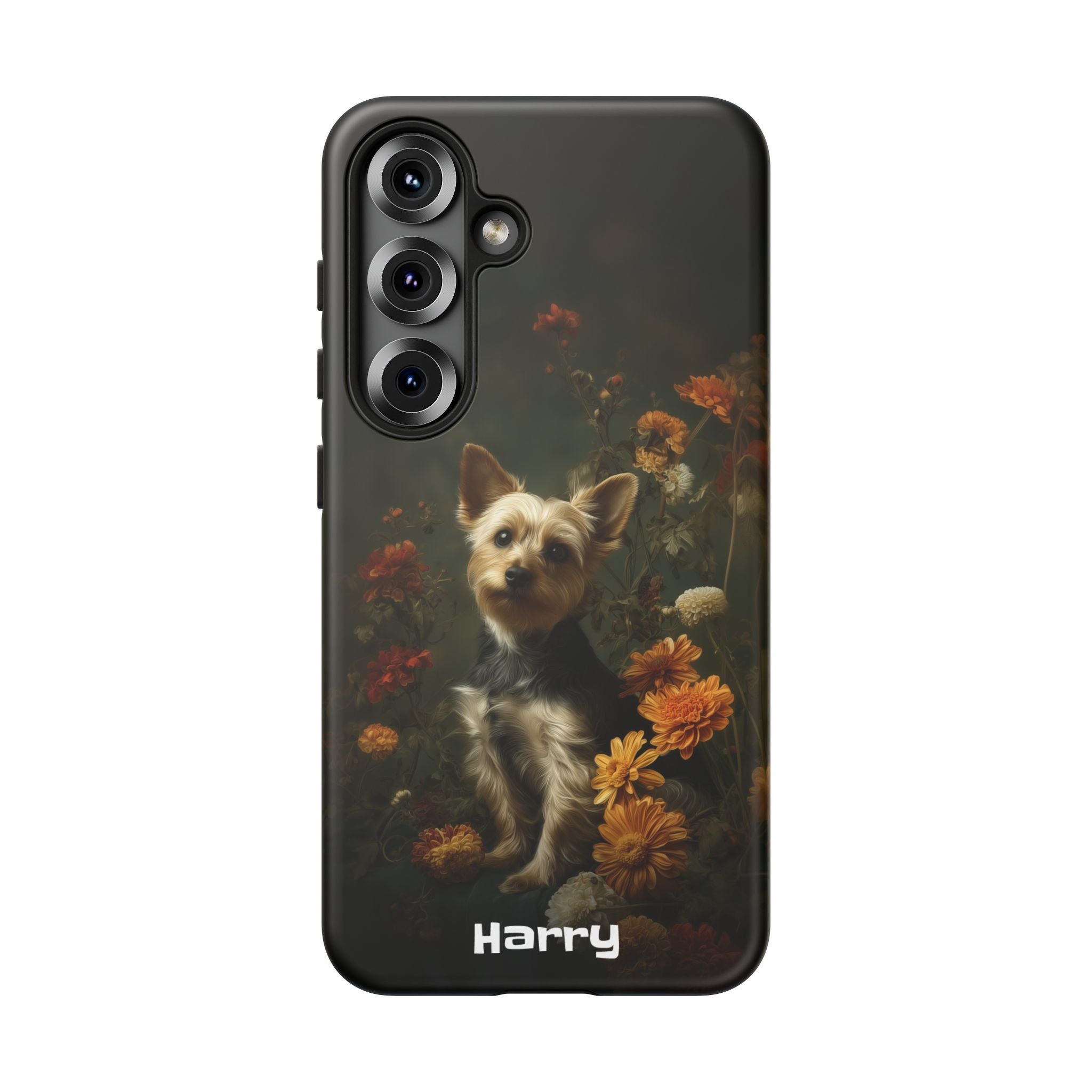 Botanical Yorkshire Terrier Phone Case