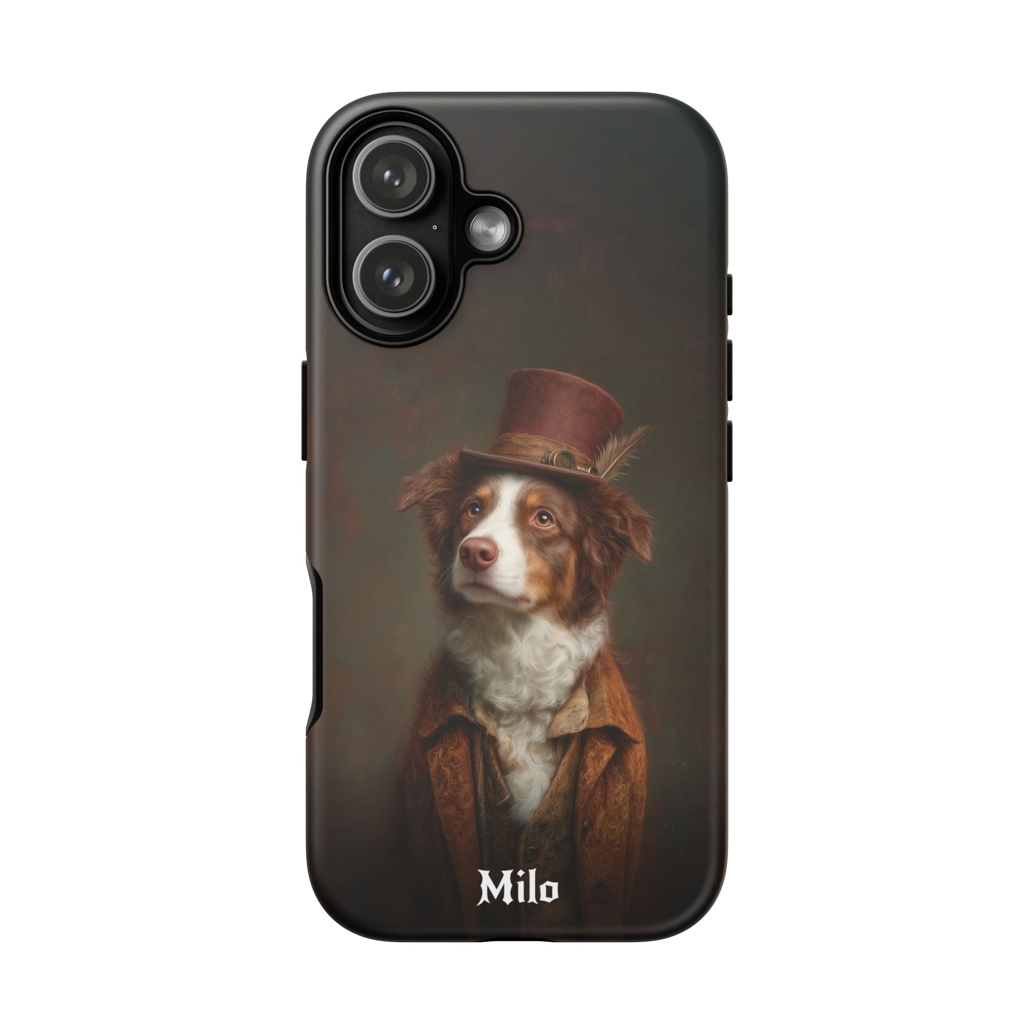 Steampunk Australian Shepherd Phone Case