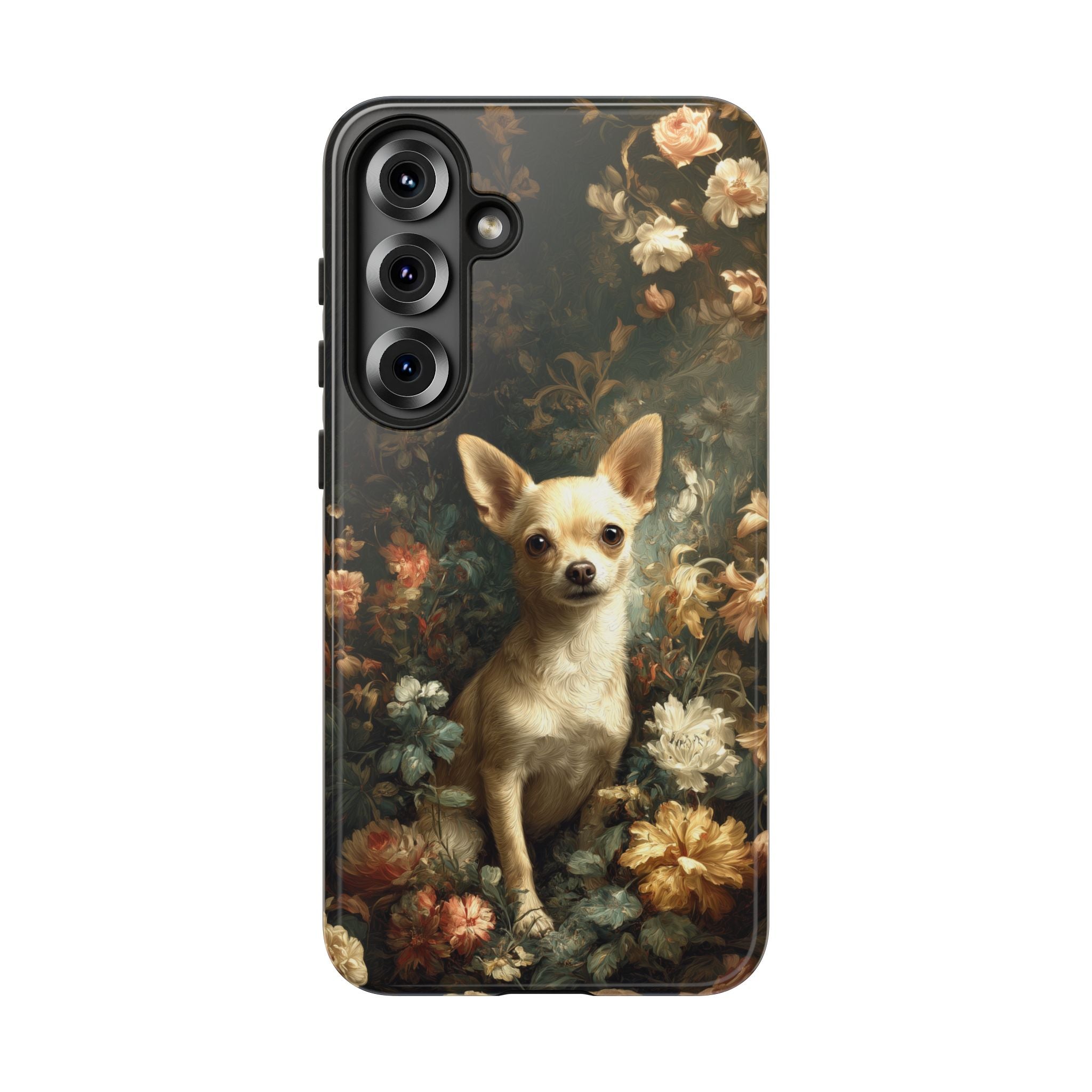 Botanical Chihuahua Phone Case